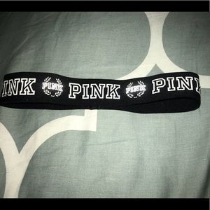 *Free w bundle* Black reflective VS pink headband
